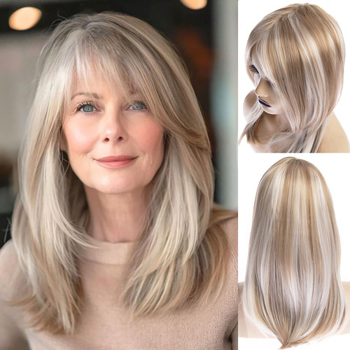 Long blonde wigs for women - long,