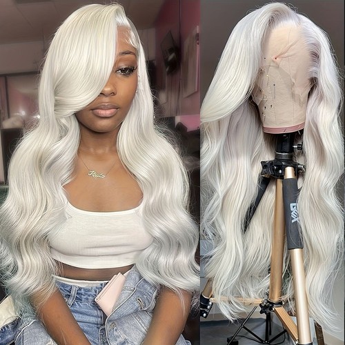 White color hair synthetic - color,