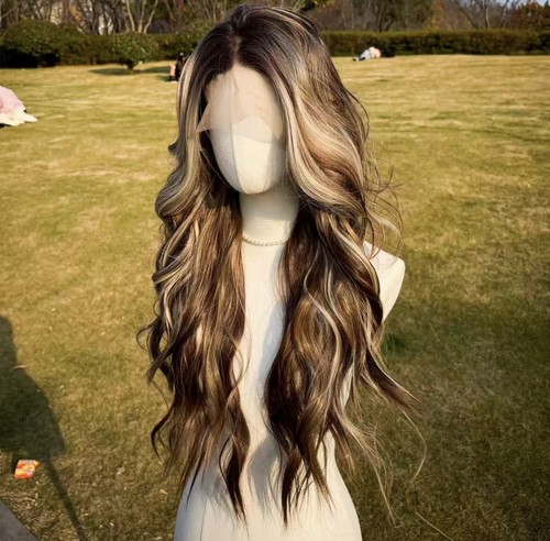 Honey brown mixed blonde - brown,