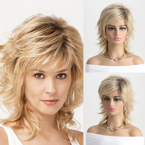 Wavy layered mid length - in,