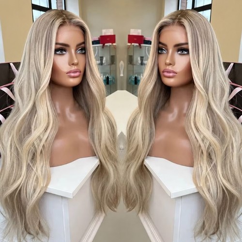 Long wavy hair loss wig - wavy,