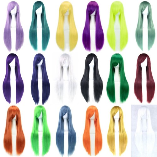 Long synthetic hair - synthetic,