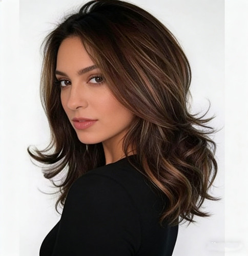 Women dark brown gold - dark, w/gold