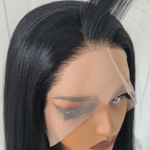 Long straight lace - long, front