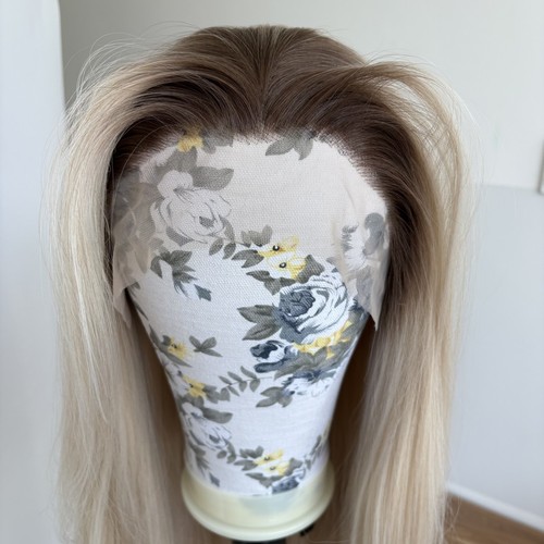 Glueless lace front wigs long - front,