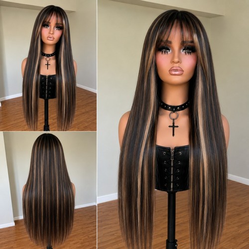 Long straight heat resistant - long,