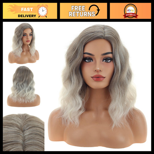 Short curly wavy - curly, ombre