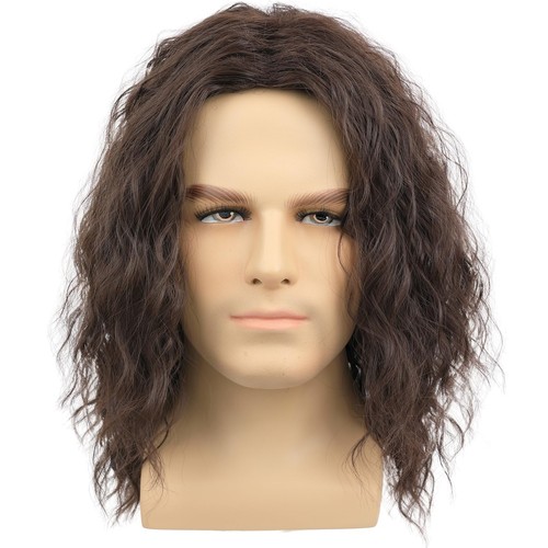Deifor mens brown wavy wig - deifor,