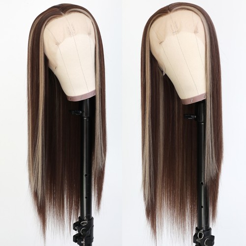 Highlights hair wig long - highlights,