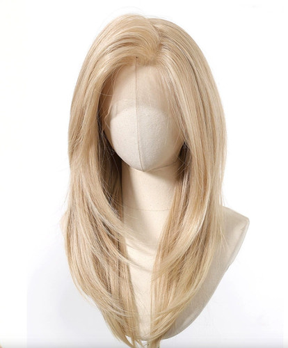 Shoulder length blonde lace - length,