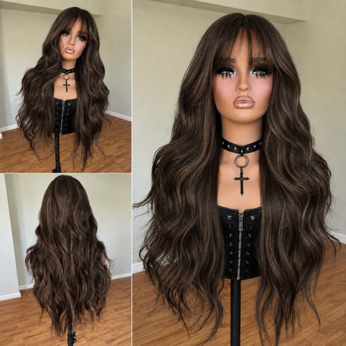 Synthetic hair long - synthetic, wavy