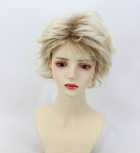 Short layered wavy hairstyle - short,