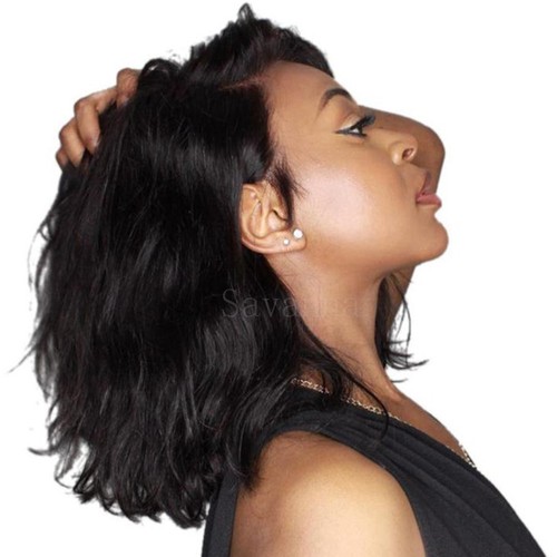 Women black hair synthetic - women's,
