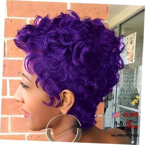 Short curly pixie - curly, cut